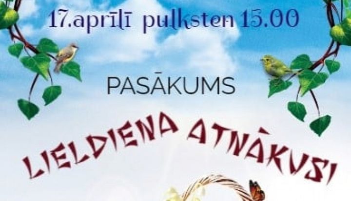 Lieldienas Meņģelē - dievkalpojums, pasākums "Lieldiena atnākusi", balle