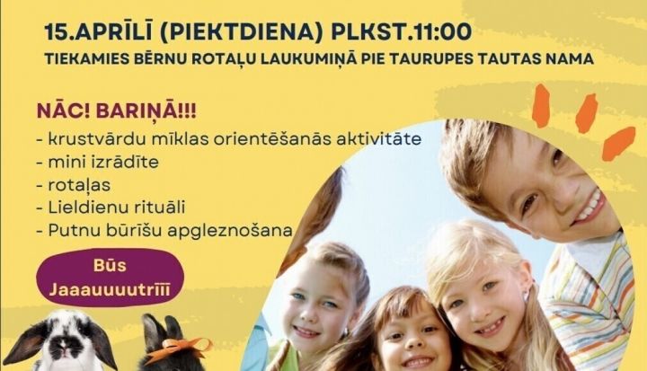 Lieldienu jampadracis Taurupē