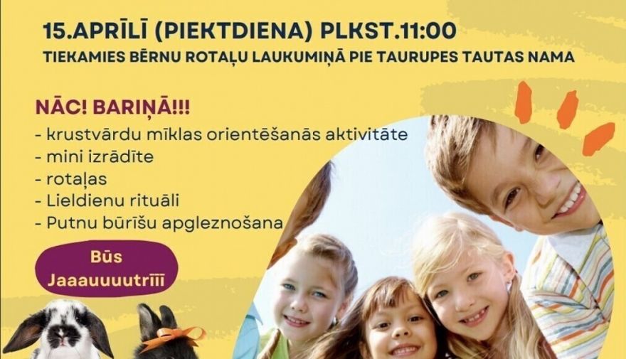 Lieldienu jampadracis Taurupē