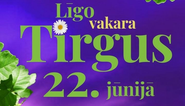 Līgo vakara tirgus Lielvārdē