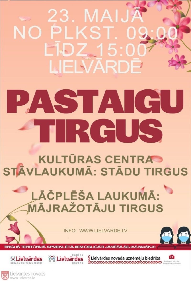 LNKC aicina pieteikt savu dalību Pavasara Pastaigu tirgū