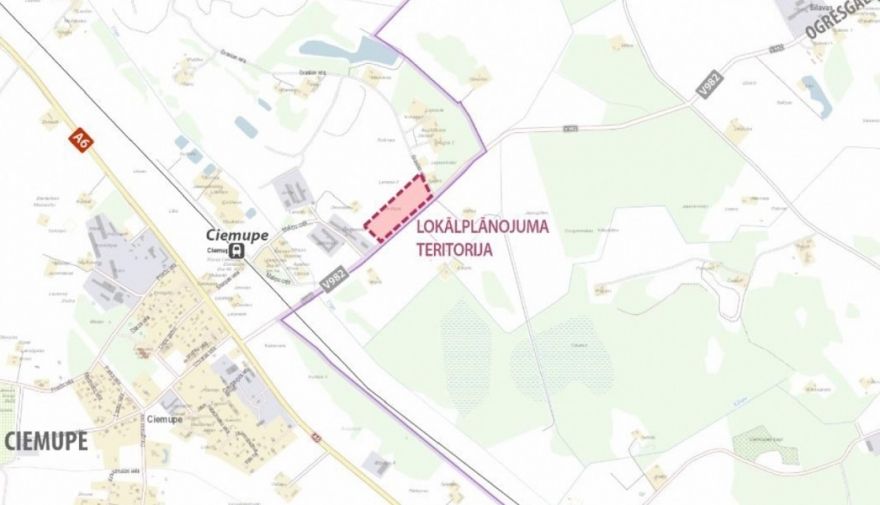Lokālplānojuma nekustamajam īpašumam "Ziedlejas", Ciemupē, publiskā apspriešana
