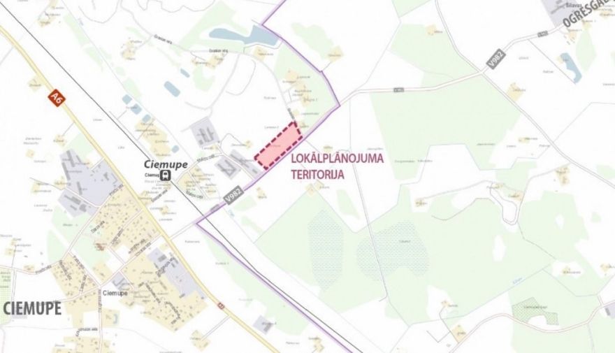 Lokālplānojuma nekustamajam īpašumam "Ziedlejas", Ciemupē, publiskā apspriešana