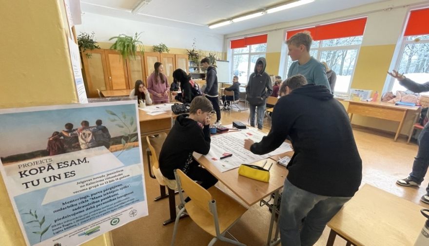 Madlienā īstenots projekts "Kopā esam, tu un es"