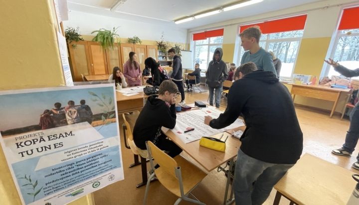 Madlienā īstenots projekts "Kopā esam, tu un es"