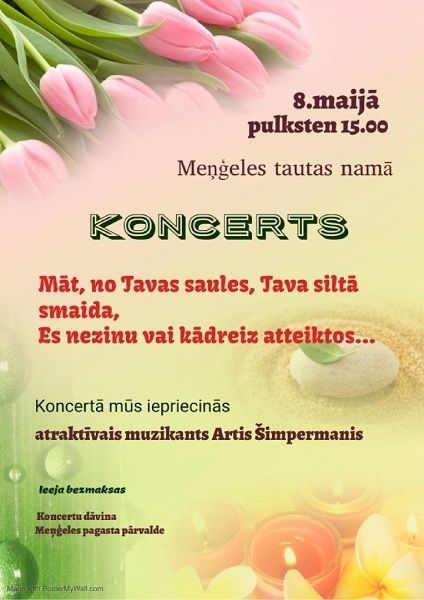 Māmiņu dienas pasākums Meņģelē