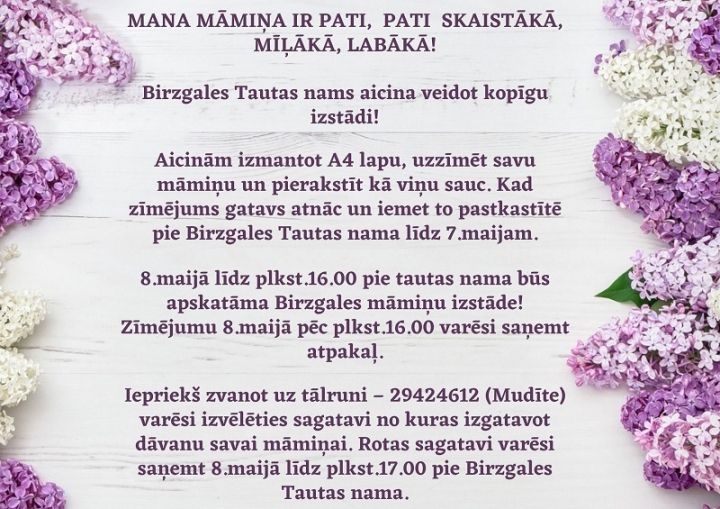 Mātes diena Birzgalē