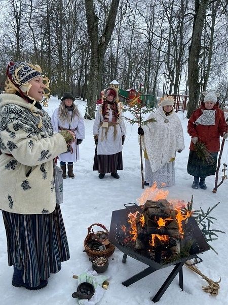 Meteņa dienas pasākums Tomē