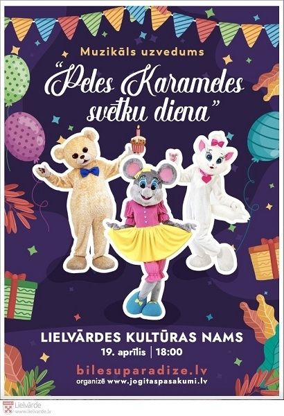 Muzikālā izrāde bērniem Lielvārdē