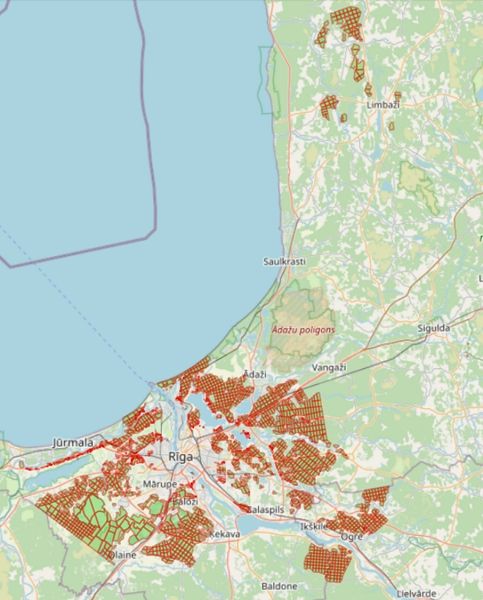 Necērt egli "Rīgas Mežos"!