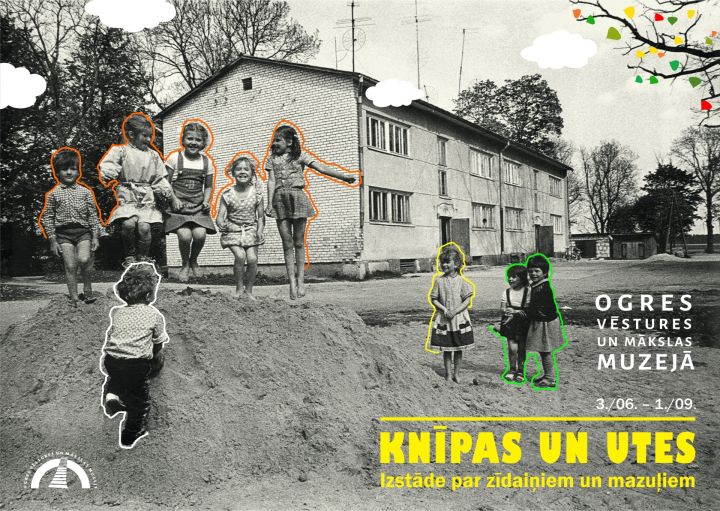No 3. jūnija Ogres Vēstures un mākslas muzejā skatāma izstāde par zīdaiņiem un mazuļiem "Knīpas un utes"