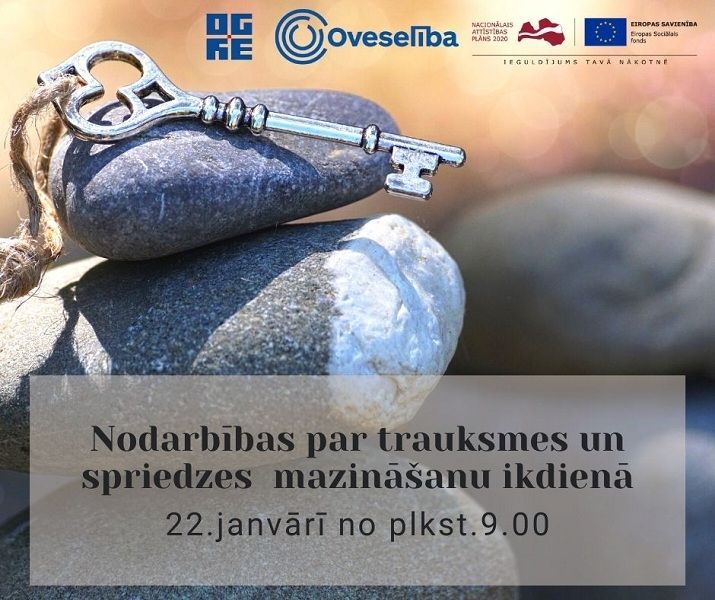 Nodarbības par trauksmes un spriedzes mazināšanu ikdienā