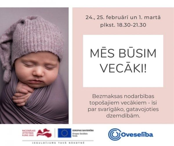 Nodarbības topošajiem vecākiem