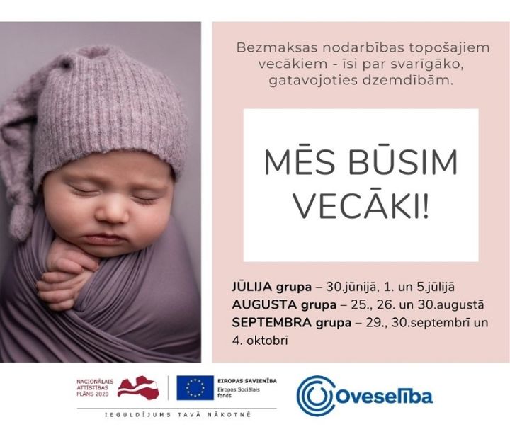 Nodarbību cikls "Mēs būsim vecāki"