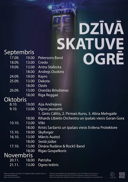 Norisinās raidījuma DZĪVĀ SKATUVE OGRĒ 2 filmēšana