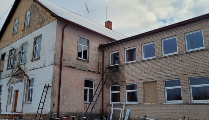 Norit Kaibalas skolas pārbūves darbi par pirmsskolas izglītības iestādi