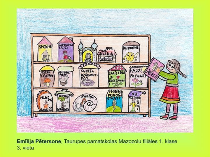 Noskaidroti konkursa "Mans grāmatplaukta stāsts" uzvarētāji