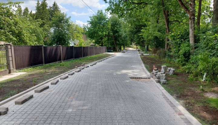 Noslēgumam tuvojas Saules prospekta, Ogrē pārbūve