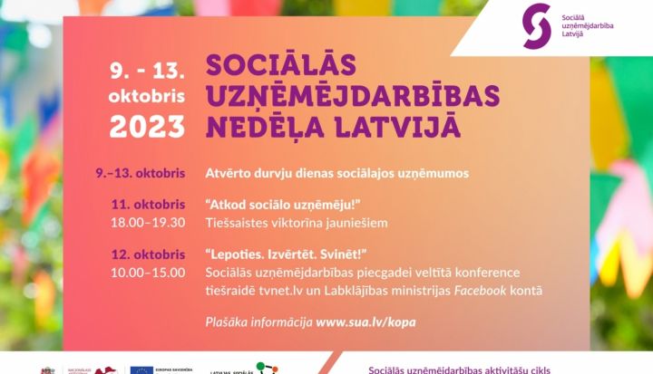Notiks atvērto durvju dienas sociālajos uzņēmumos
