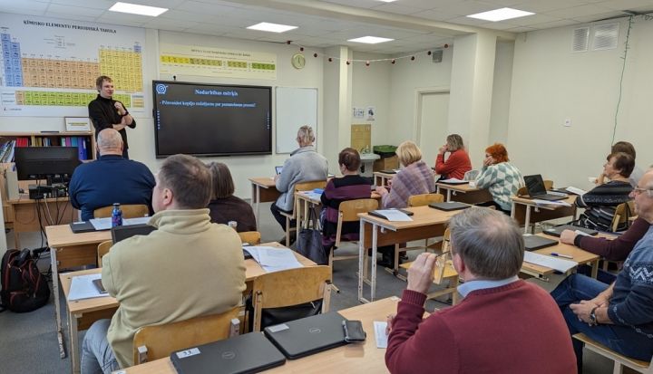 Novadā notiek aktīvs metodiskais darbs dabaszinātņu jomā