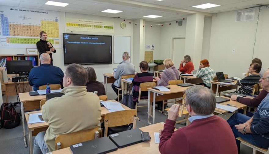 Novadā notiek aktīvs metodiskais darbs dabaszinātņu jomā