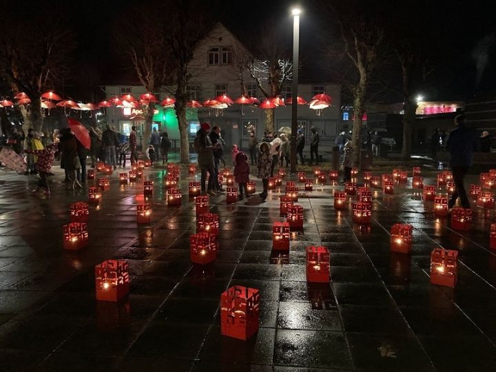 Ogrē aizvadīti Latvijas Valsts svētki