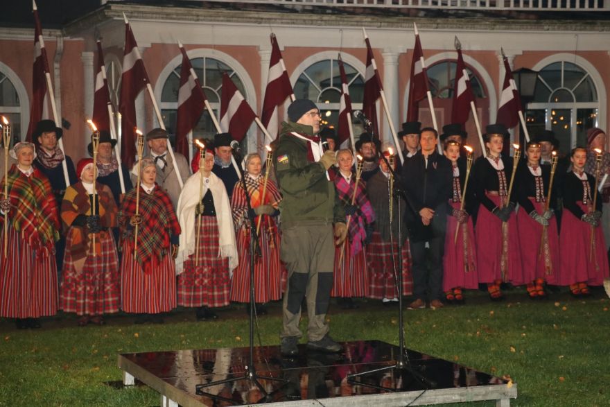 Ogrē godina Latvijas brīvības cīnītāju piemiņu