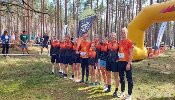Ogre OK/SC komandai 2. vieta "Klubu stafetēs"
