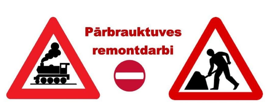 Ogrē uz trim dienām autotransporta satiksmei slēgs dzelzceļa pārbrauktuvi