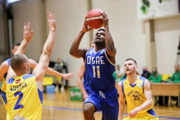 "Ogre" viesos piekāpjas "Ventspilij". Ogrēniešu zaudējumu limits ir izsmelts