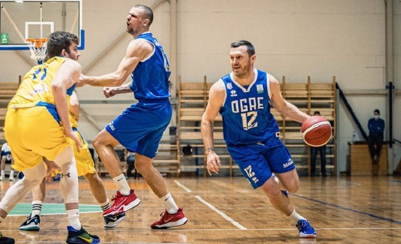 "Ogrei" lieliska precizitāte no distances un uzvara pār "Ventspili"