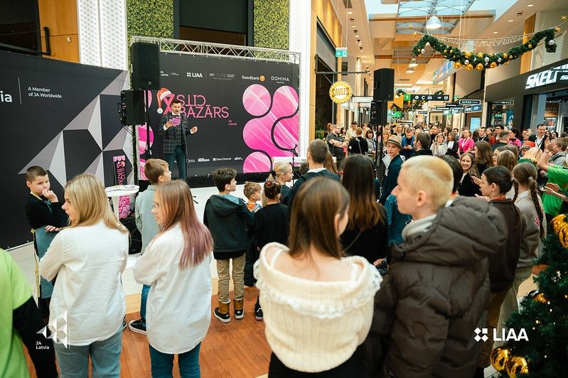 Ogrēnieši starp labākajiem CITS BAZĀRS ZIEMĀ skolēnu mācību uzņēmumiem
