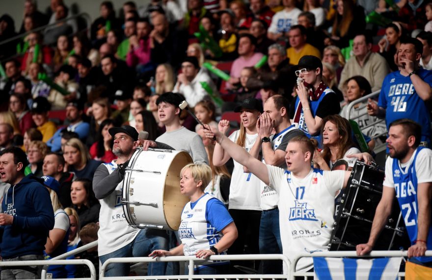 "Ogres" basketbolisti viesos uzvar "Valmiera Glass"/ViA