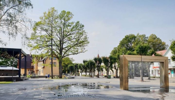 Ogres centrālā skvēra pārbūves projekts iegūst 1. vietu konkursā