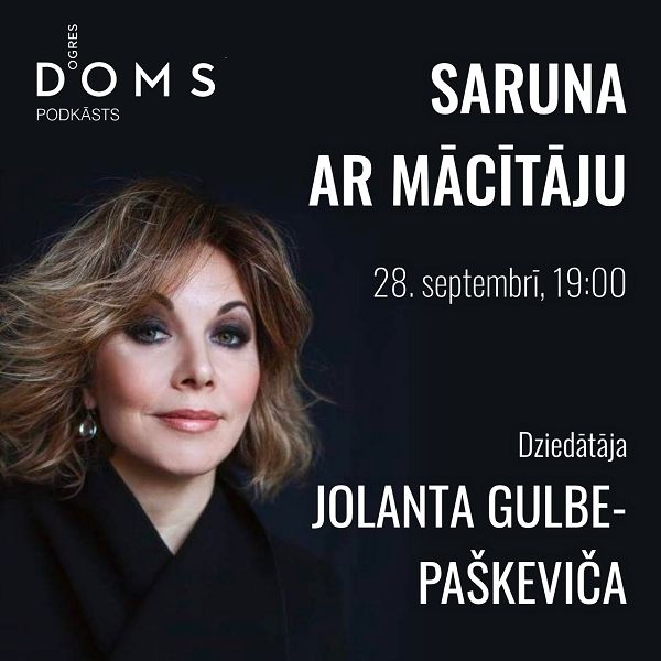 Ogres DOMS atsāk podkāstus ar sabiedrībā pazīstamiem cilvēkiem