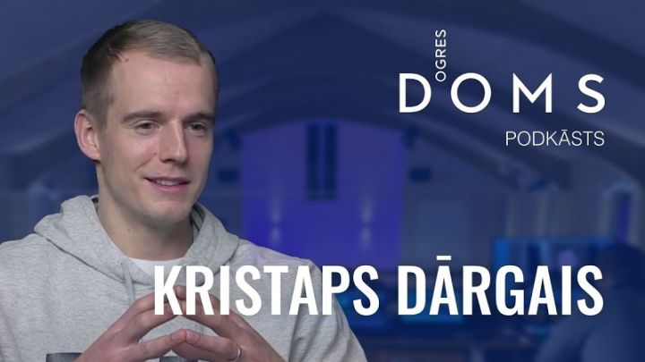 Ogres DOMS podkāstā viesojas BK "Ogre" basketbolists Kristaps Dārgais