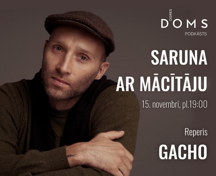 Ogres DOMS raidierakstā viesojas reperis Gacho
