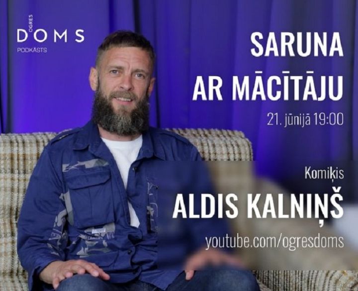 Ogres DOMS sezonas noslēguma podkāsts ar bijušo komiķi Aldi Kalniņu