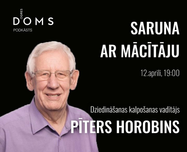 Ogres DOMS viesojas pie dziedināšanas kalpošanas vadītāja Pītera Horobina