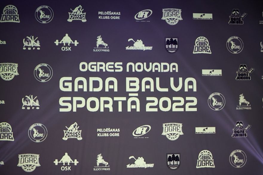 Ogres novada Gada balvas sportā laureāti 2022
