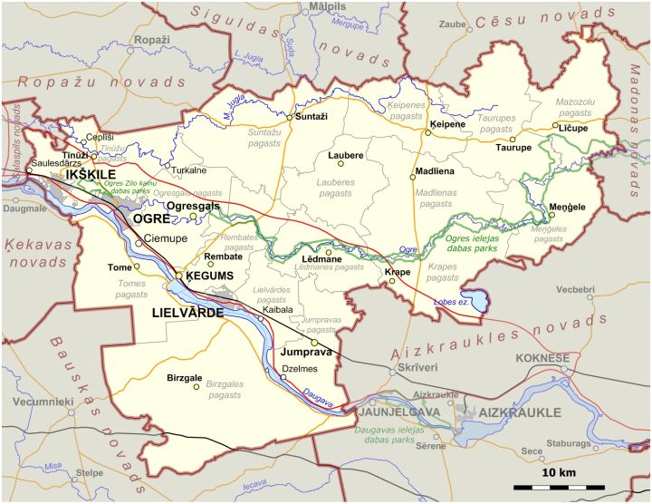Ogres novadā iedzīvotāju kļuvis vairāk