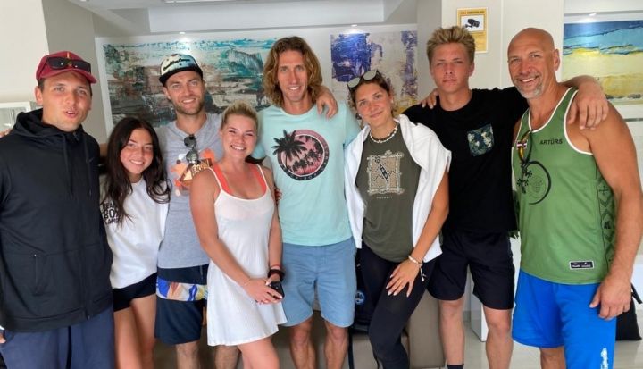 Ogres novada sporta centra volejbolisti atgriezušies no Beach Box Camps 2021 Maljorkā