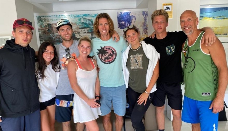 Ogres novada sporta centra volejbolisti atgriezušies no Beach Box Camps 2021 Maljorkā