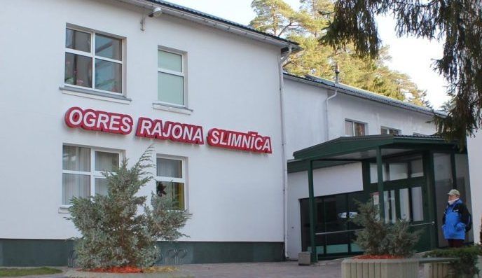 Ogres slimnīca pirmdien strādā ierastā režīmā