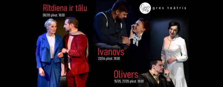 Ogres teātra repertuārā atgriežas godalgotā izrāde "Ivanovs"