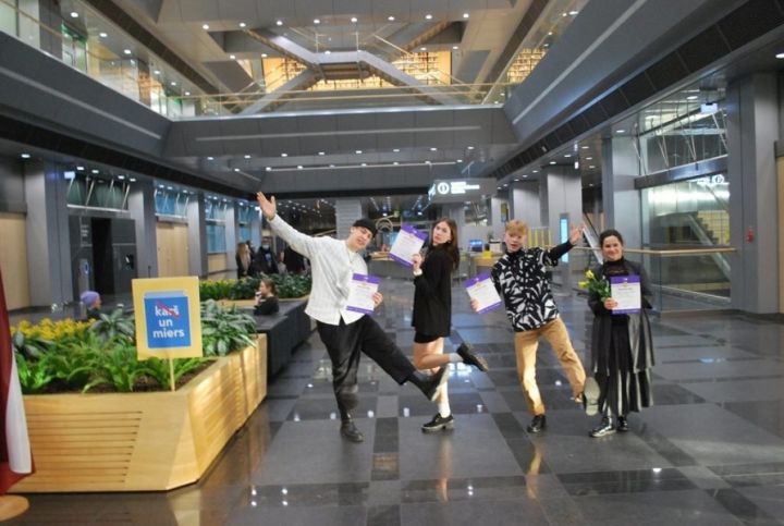 Ogres tehnikuma komandai lielisks sniegums Latvijas Kultūras kanona konkursa finālā