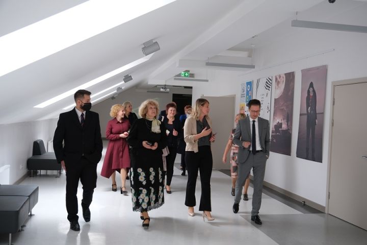 Ogres tehnikumā viesojas Vācijas federālās izglītības un zinātnes ministrijas pārstāvji