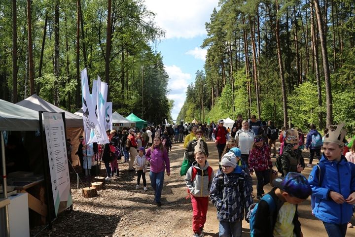 Ogres tehnikums piedalās "Latvijas Meža dienās 2022"