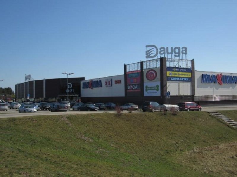Ogres tirdzniecības centrs "Dauga" izsolē pārdots par 11,1 miljonu eiro