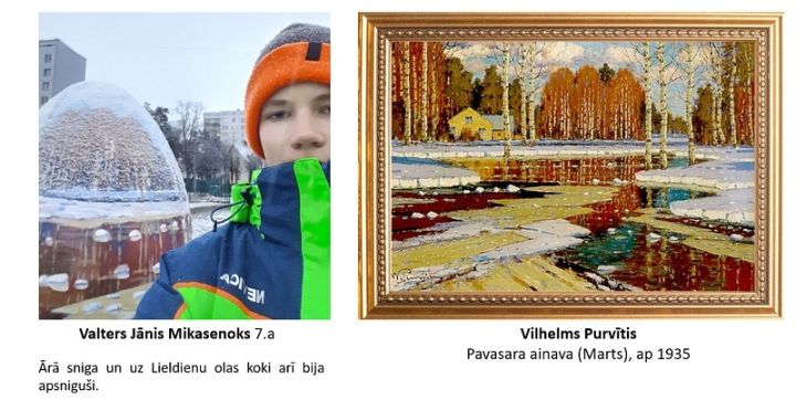 Ogres Valsts ģimnāzijas Lieldienu pastaiga Ogrē